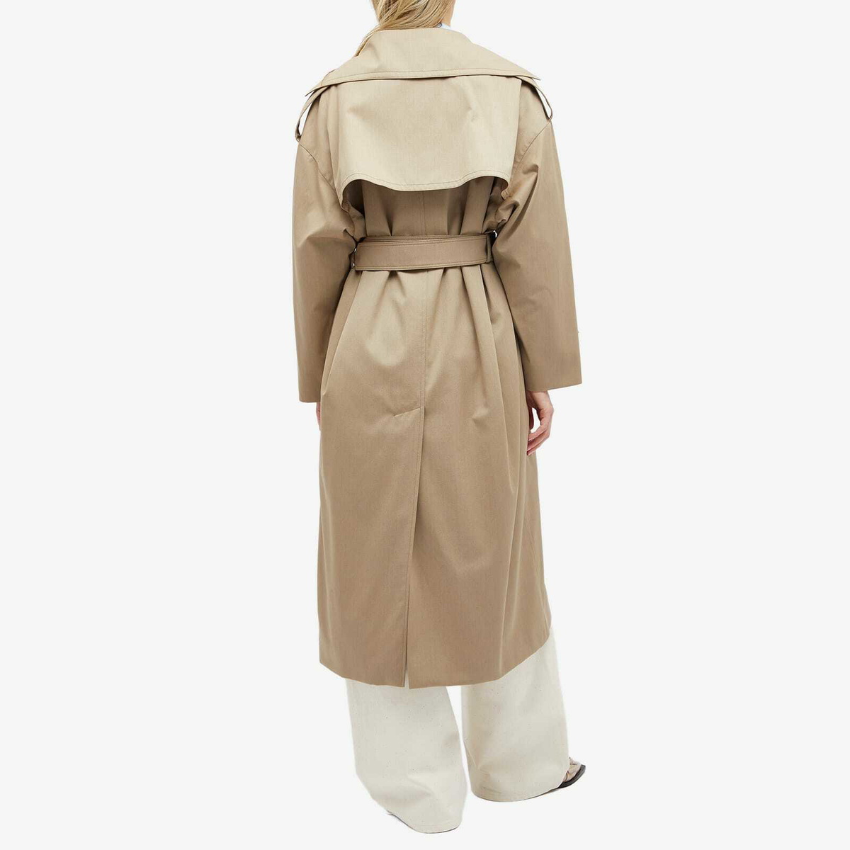 ジャケット・アウター nestrobe SUPIMA COTTON TRENCH COAT BEIGE nestrobe SUPIMA COTTON TRENCH COAT BEIGE