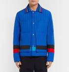 Craig Green - Striped Quilted Shell Jacket - Men - Blue