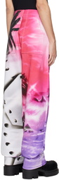 Gerrit Jacob Pink & White Printed Jeans