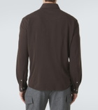 Brunello Cucinelli Cotton piqué shirt