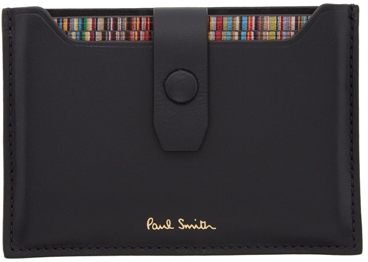Photo: Paul Smith Black Pull Out Card Holder