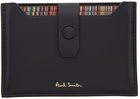 Paul Smith Black Pull Out Card Holder