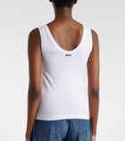 Brunello Cucinelli Cotton-blend tank top