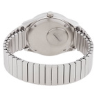 Timex Q Rainbow Quartz Silver Dial Expansion Band Ladies Watch TW2V66000