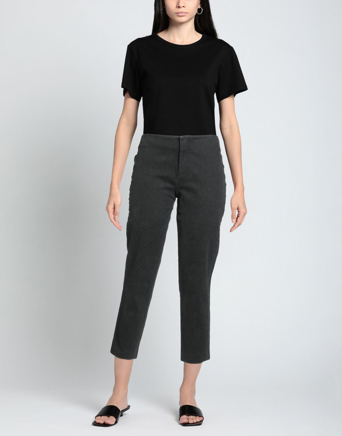 Alessia Santi Womens Pants in Charcoal