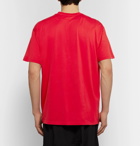 Givenchy - Columbian-Fit Printed Cotton-Jersey T-Shirt - Men - Red