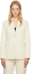 THIRD FORM Off-White Line Through Blazer