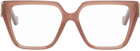 Loewe Brown Square Glasses