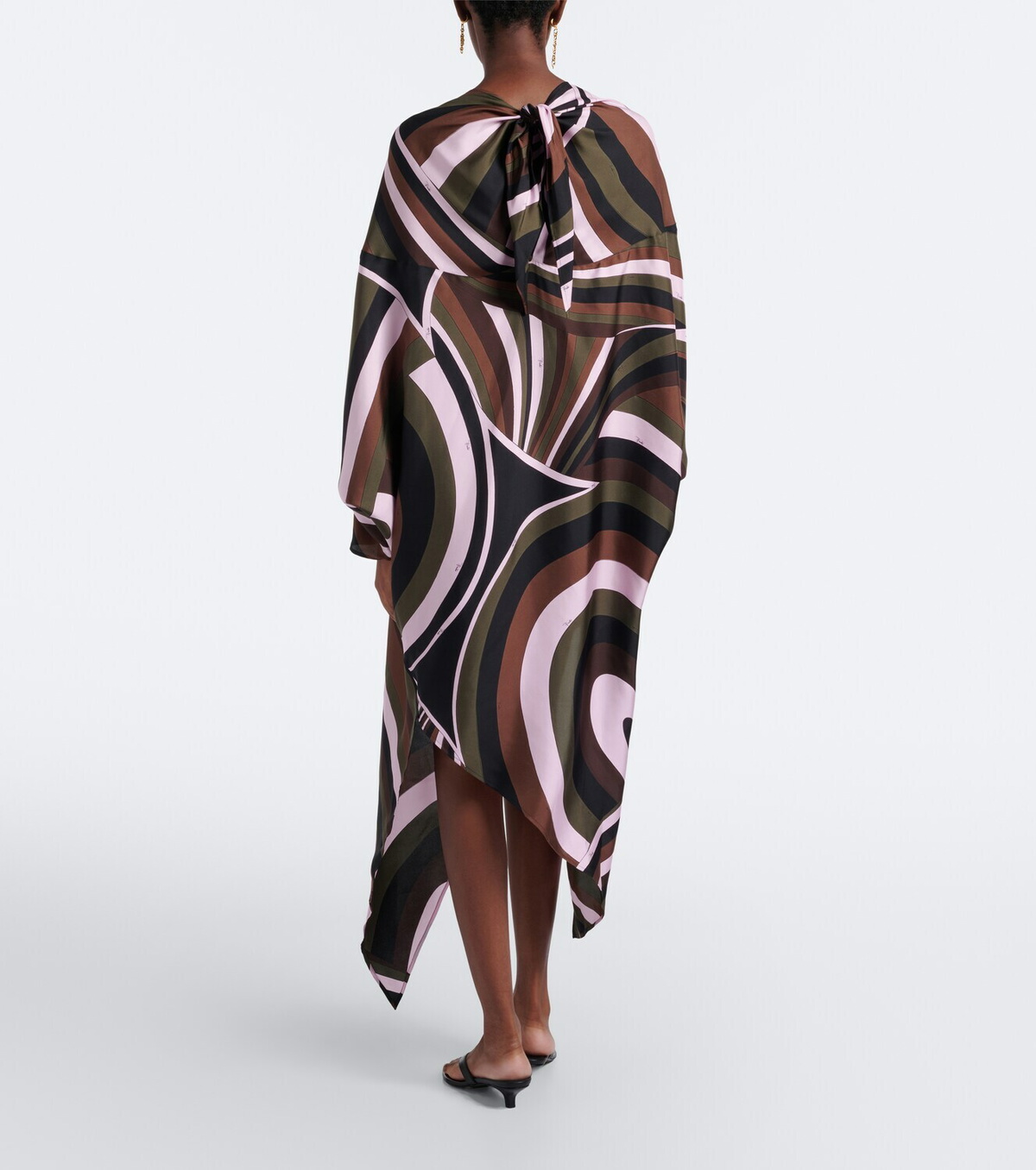 Pucci Iride crêpe de chine silk kaftan