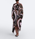Pucci Iride crêpe de chine silk kaftan