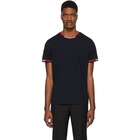 Moncler Navy Colored Trim T-Shirt