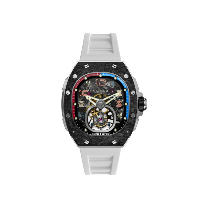 Photo: Nubeo Viper Tourbillon Hand Wind Mens Watch NB-6108-06
