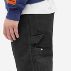 Heron Preston Men's Vintage Wash Carpenter Pants in Black