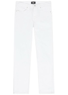 Paige Normandie Slim Straight-leg Jeans White