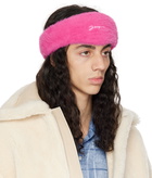 Jacquemus Pink Le Papier 'Le Bandeau Neve' Headband