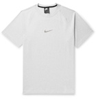 Nike - Logo-Print Cotton-Jersey T-Shirt - Gray