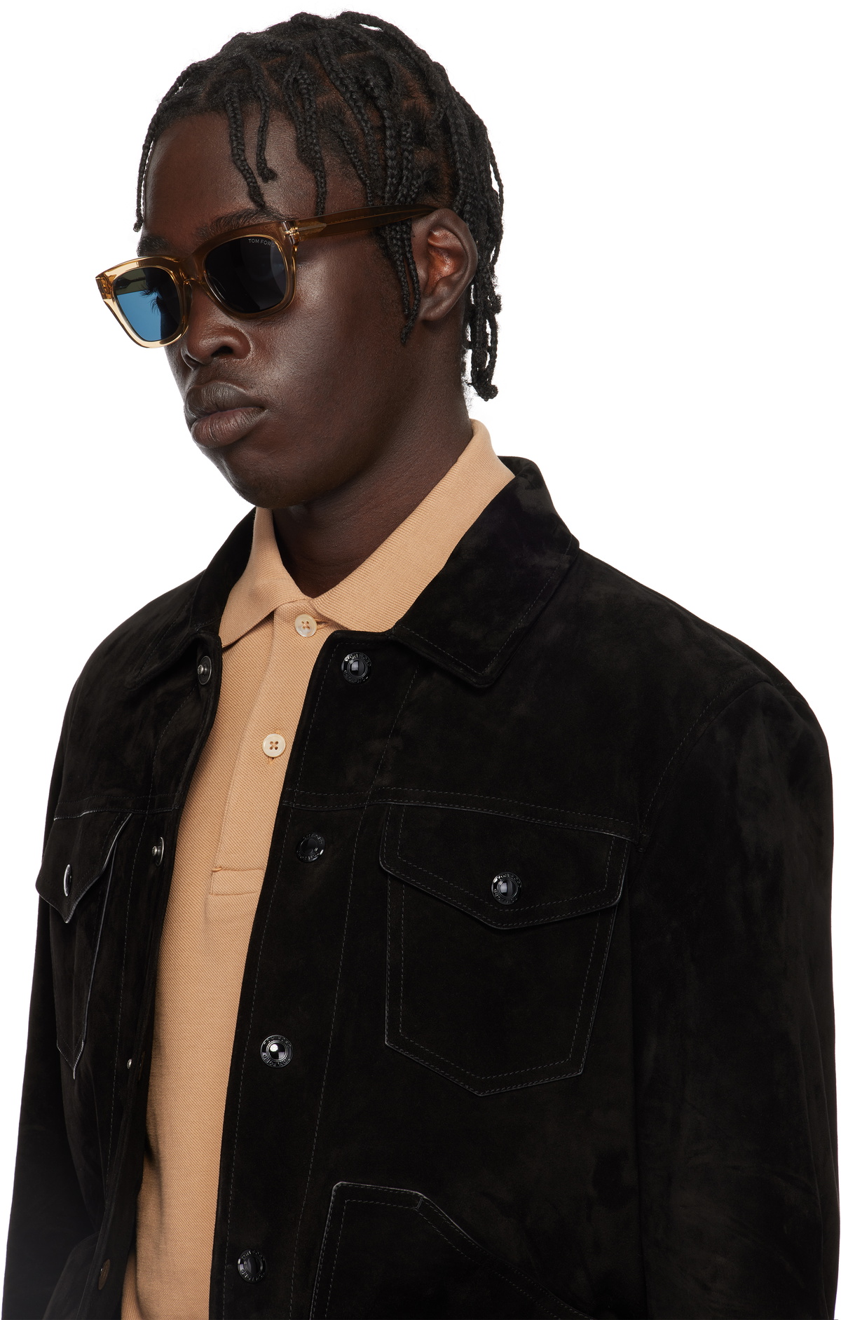 Tom Ford Tan Sunglasses TOM FORD Tan Snowden Sunglasses TOM FORD main image 3