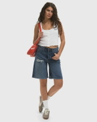 ROTATE Birger Christensen Buttoned Tank Top White Womens Tops & Tank