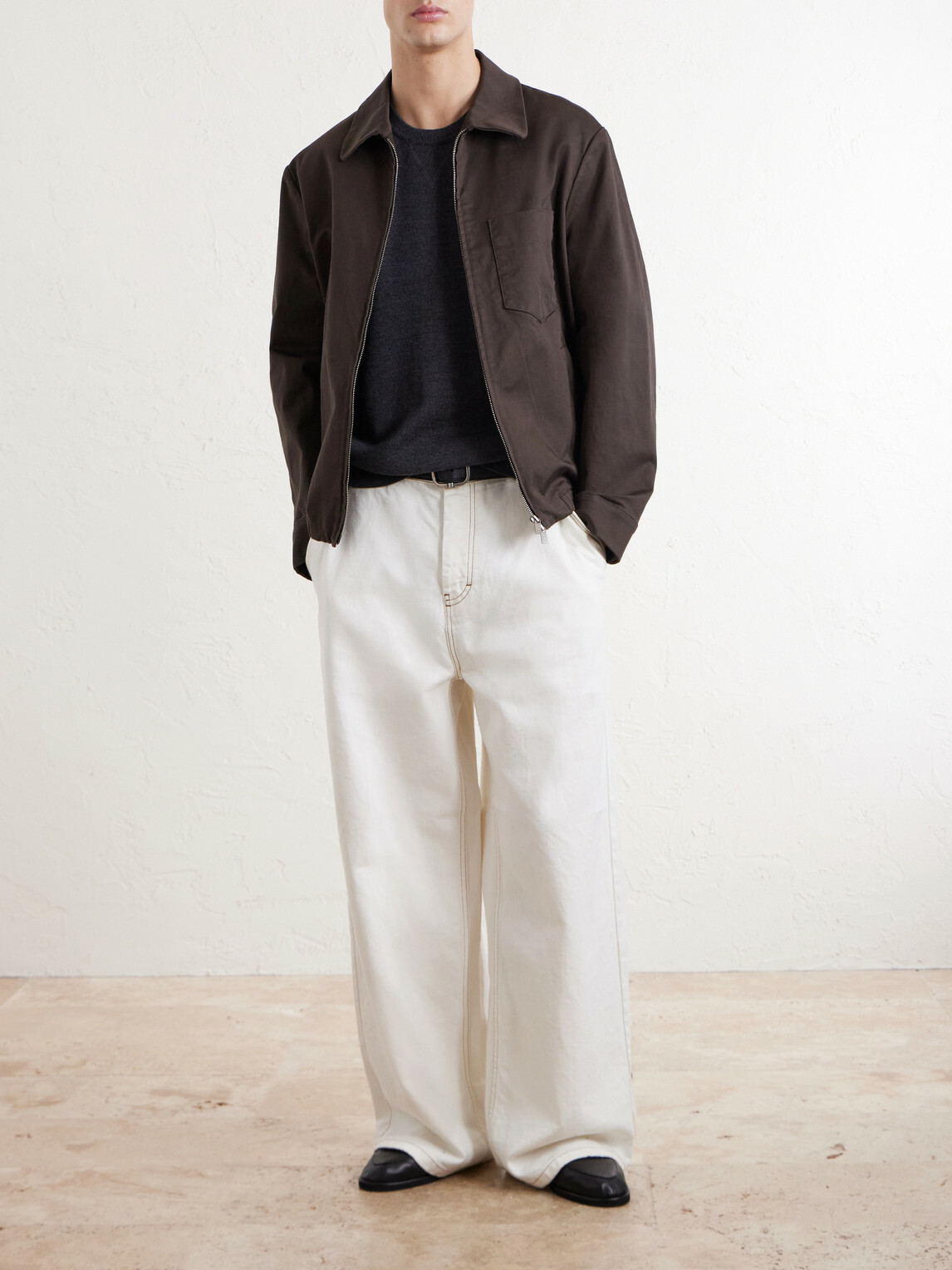 Barena - Cotton-Blend Gabardine Blouson Jacket - Brown