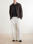 Barena - Cotton-Blend Gabardine Blouson Jacket - Brown