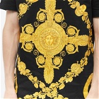 Versace Men's All Over Baroque T-Shirt in Black