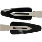 Balenciaga Black Salon 'BB' Clip Set