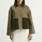 Barbour Women's Cloverdale Casual Jacket in Dusky Green