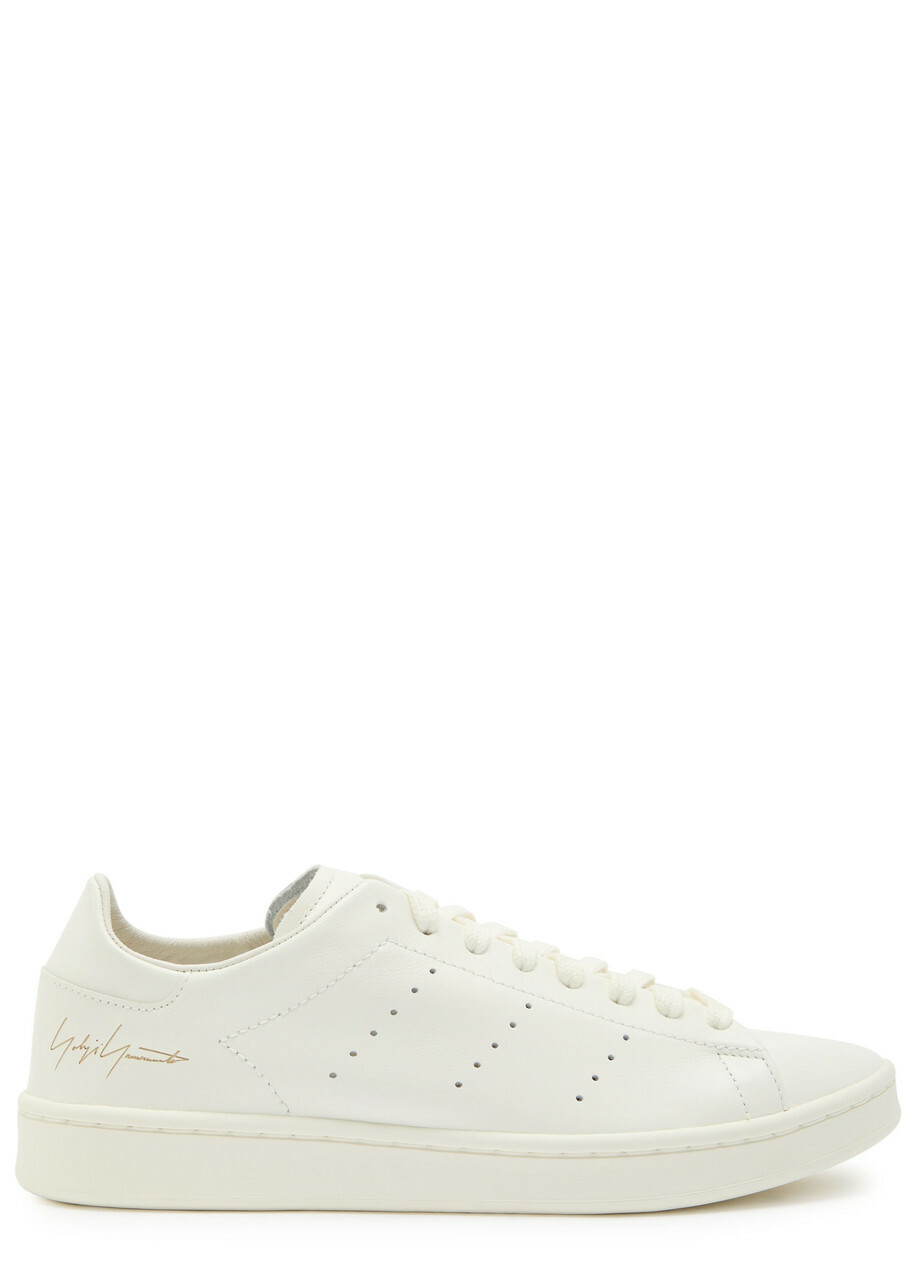 Y-3 X Adidas Stan Smith Leather Sneakers White