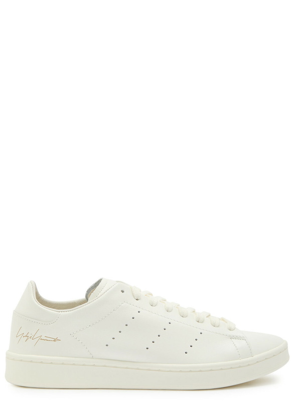 Photo: Y-3 X Adidas Stan Smith Leather Sneakers White