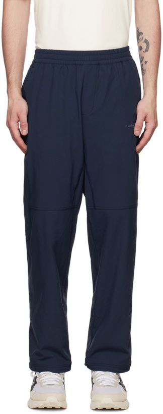 Photo: Outdoor Voices Navy High Stride Track Pants
