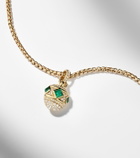 David Yurman Renaissance® 18kt gold necklace with emeralds and diamonds