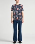 Etro Mens T-shirt Slate in Blue