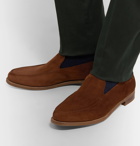 Edward Green - Islington Suede Loafers - Brown