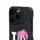 Palm Angels Men's I Love PA iPhone 14 Pro Case in Black/White