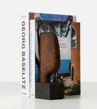 Zanat Moai walnut bookend by Patrick Norguet