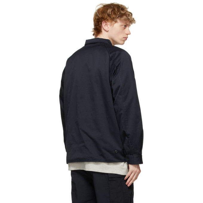 Nanamica Navy Gore-Tex® Chino Crew Jacket Nanamica