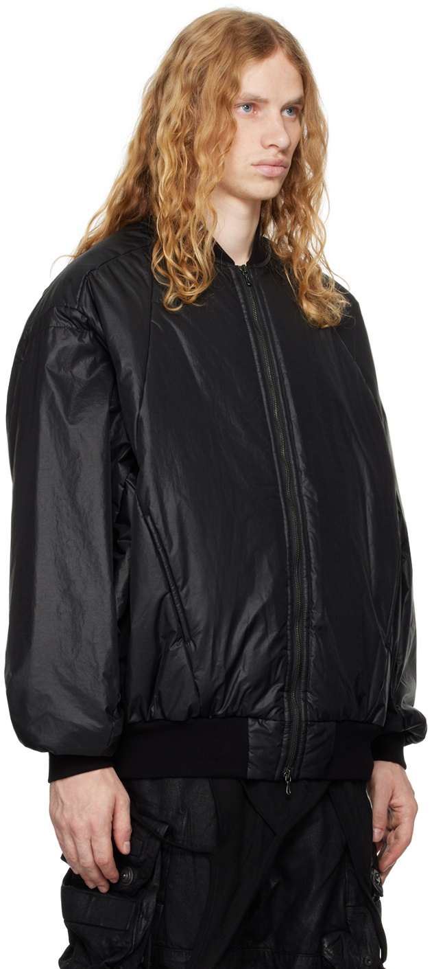 Julius Black Airwing Bomber Jacket Julius