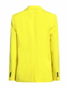 Msgm Womens Blazer in Yellow