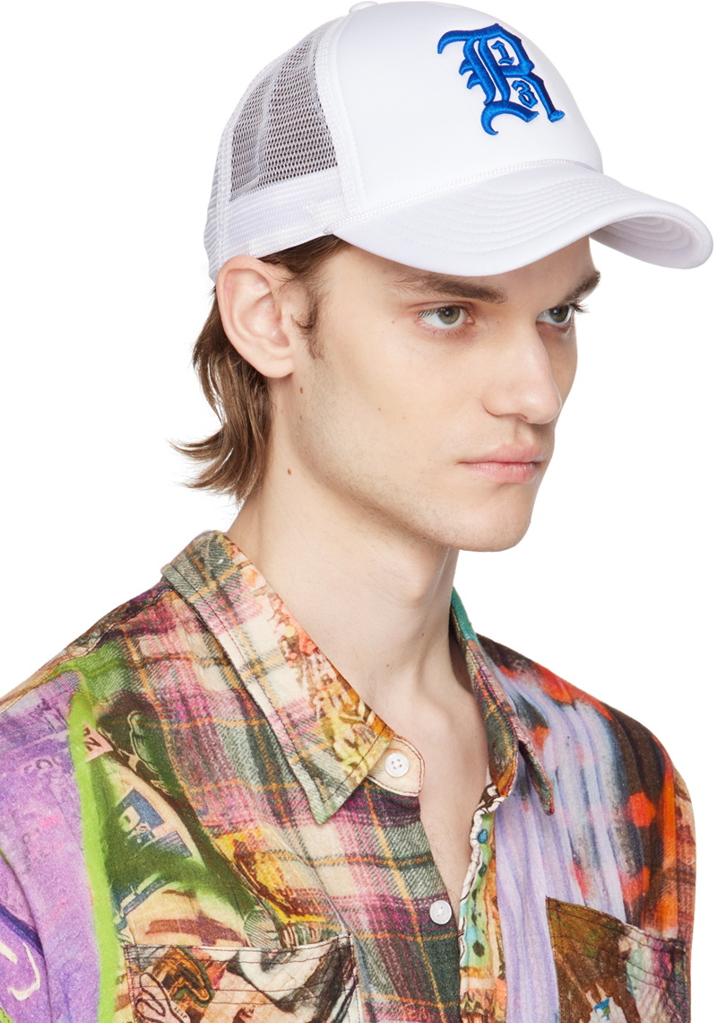 R13 White Logo Embroidered Cap