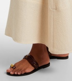 Amanu Lagos woven leather sandals