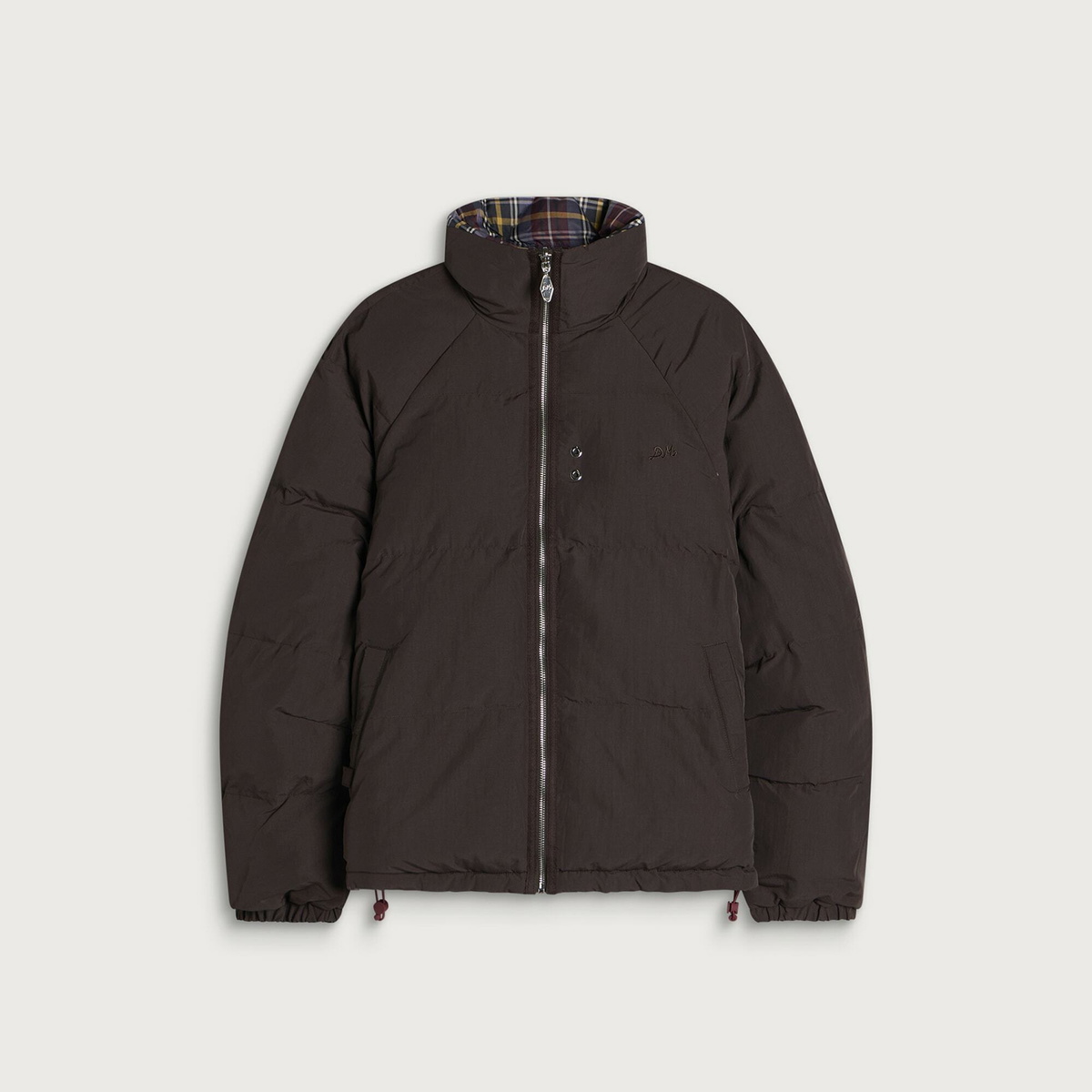 Damson Madder Women's Reversible Opal Puffer Jacket in Plum