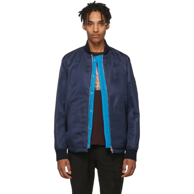 Photo: Kenzo Navy Two-In-One Blouson Jacket