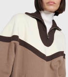 Chloé Colorblocked cotton sweatshirt