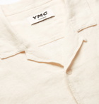 YMC - Malick Camp-Collar Linen Shirt - Neutrals