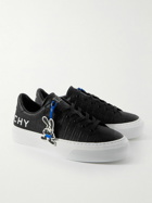 Givenchy - Disney Oswald City Sport Debossed Leather Sneakers - Black