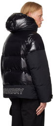 Burberry Black Brendan Down Jacket