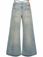 ACNE STUDIOS 2004 Low Waist Belted Denim Jeans