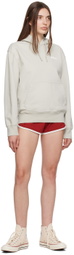 Saturdays NYC Gray Ditch 'Blue Bonnets' Hoodie
