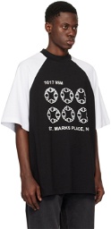 1017 ALYX 9SM Black & White Raglan T-Shirt