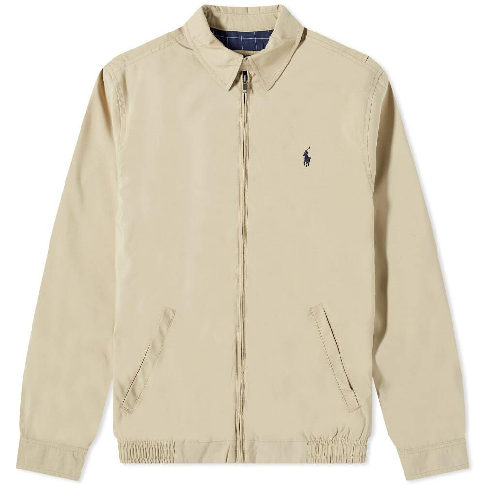 Polo Ralph Lauren Men's Windbreaker Harrington Jacket in Khaki